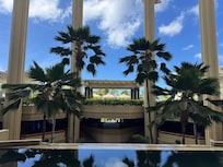 Inside the hotel