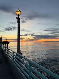 Great sunsets from the pier not far away!