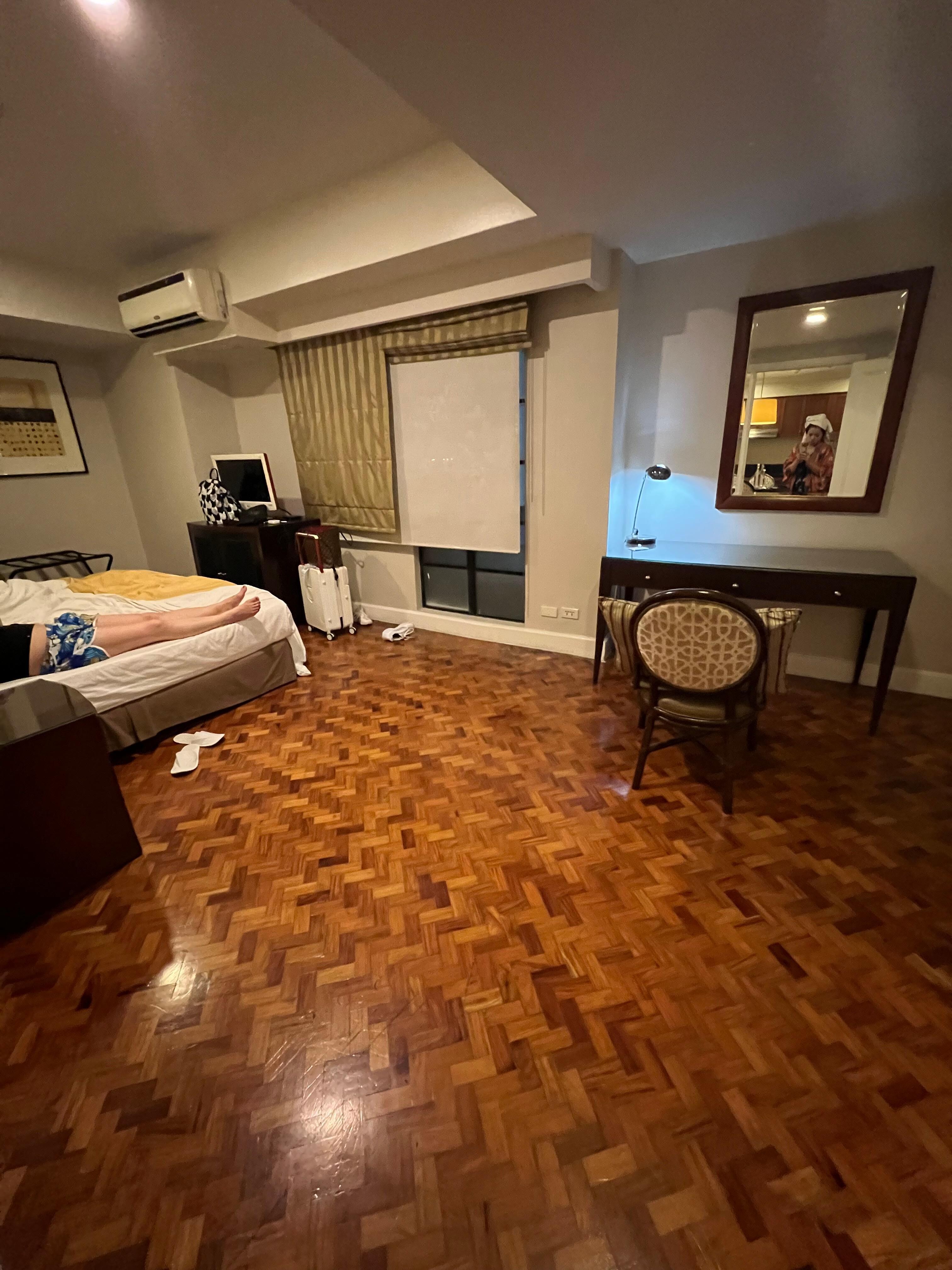 The bed room A74 looks good and size is good but can’t open curtain as construction site in front and noise during day and night! Ruined my vacation!