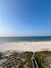 View from the balcony