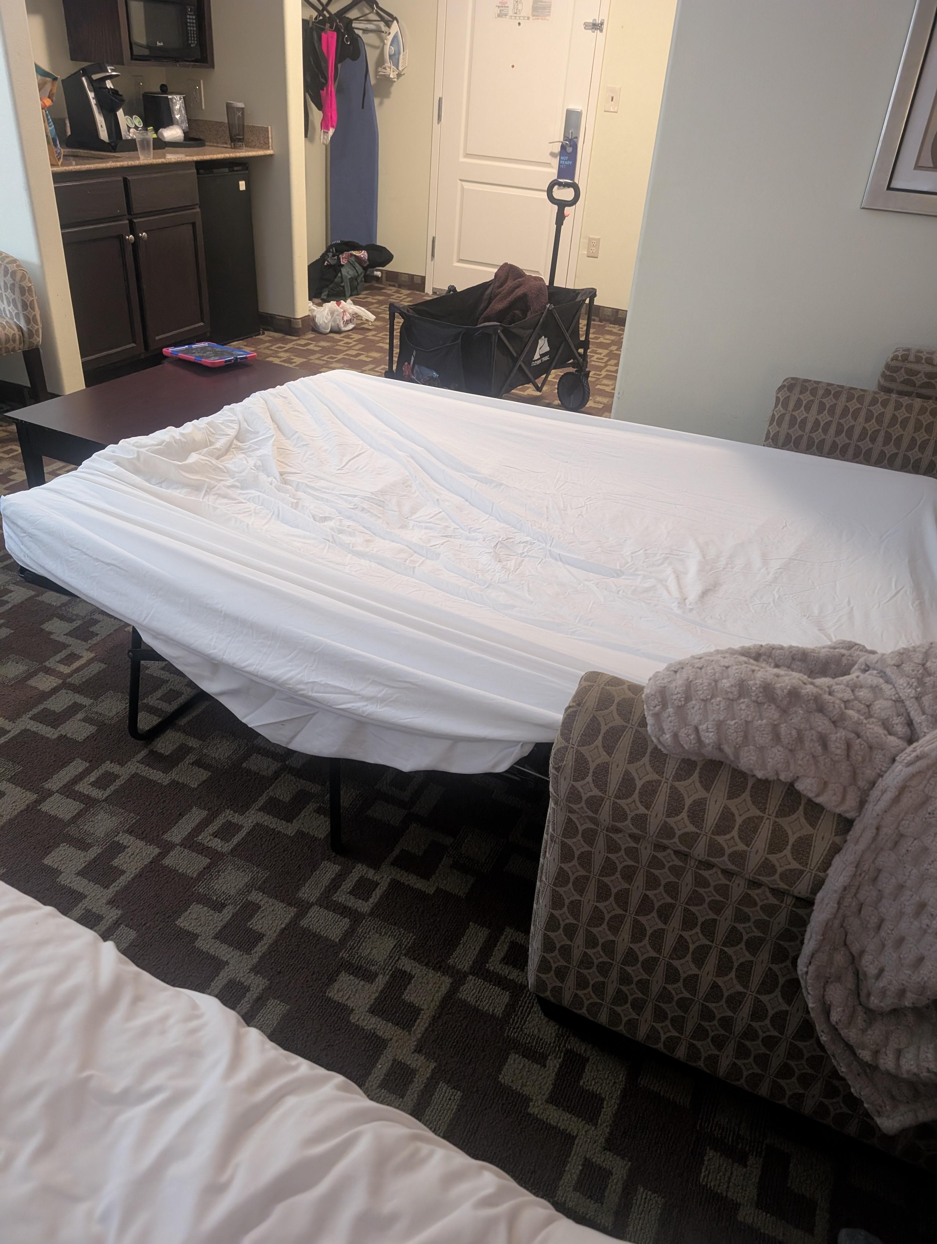 Sunken in and unable to use it