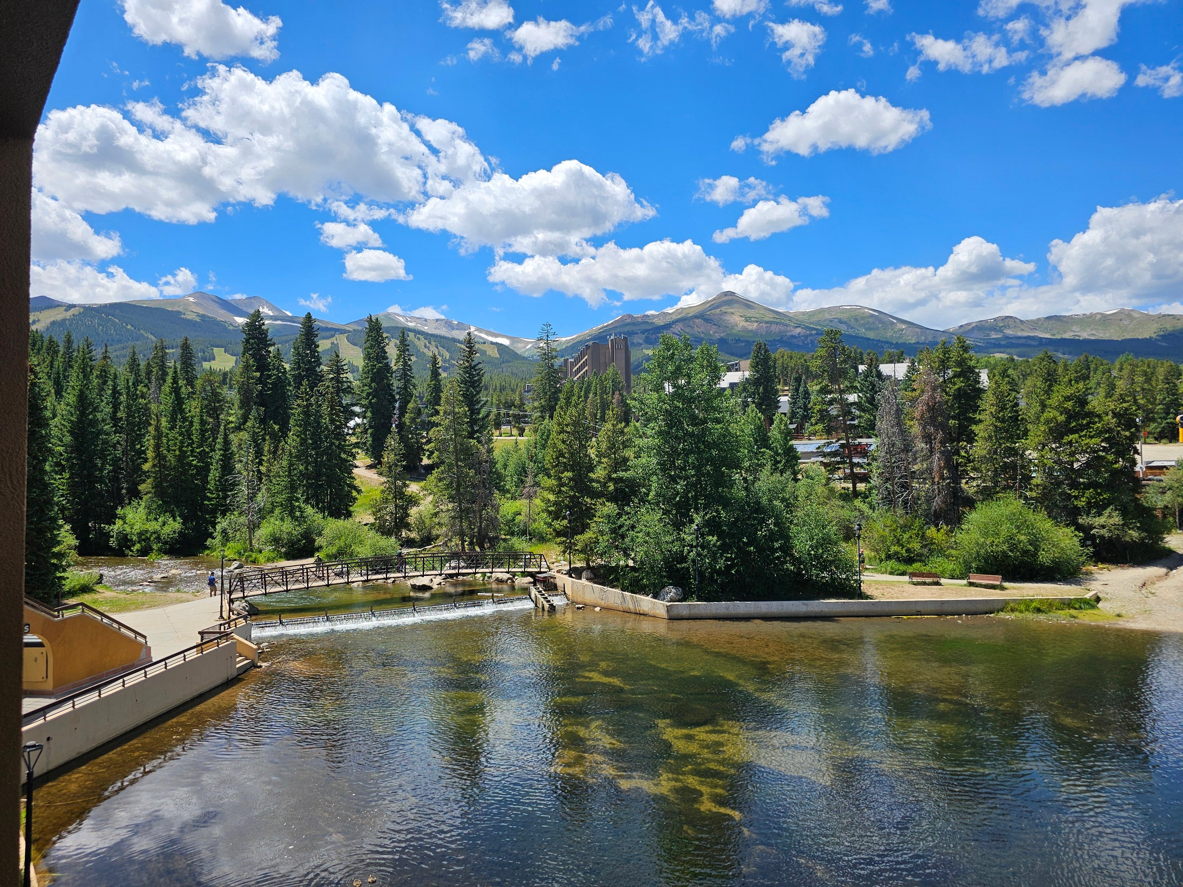 View from the balcony 