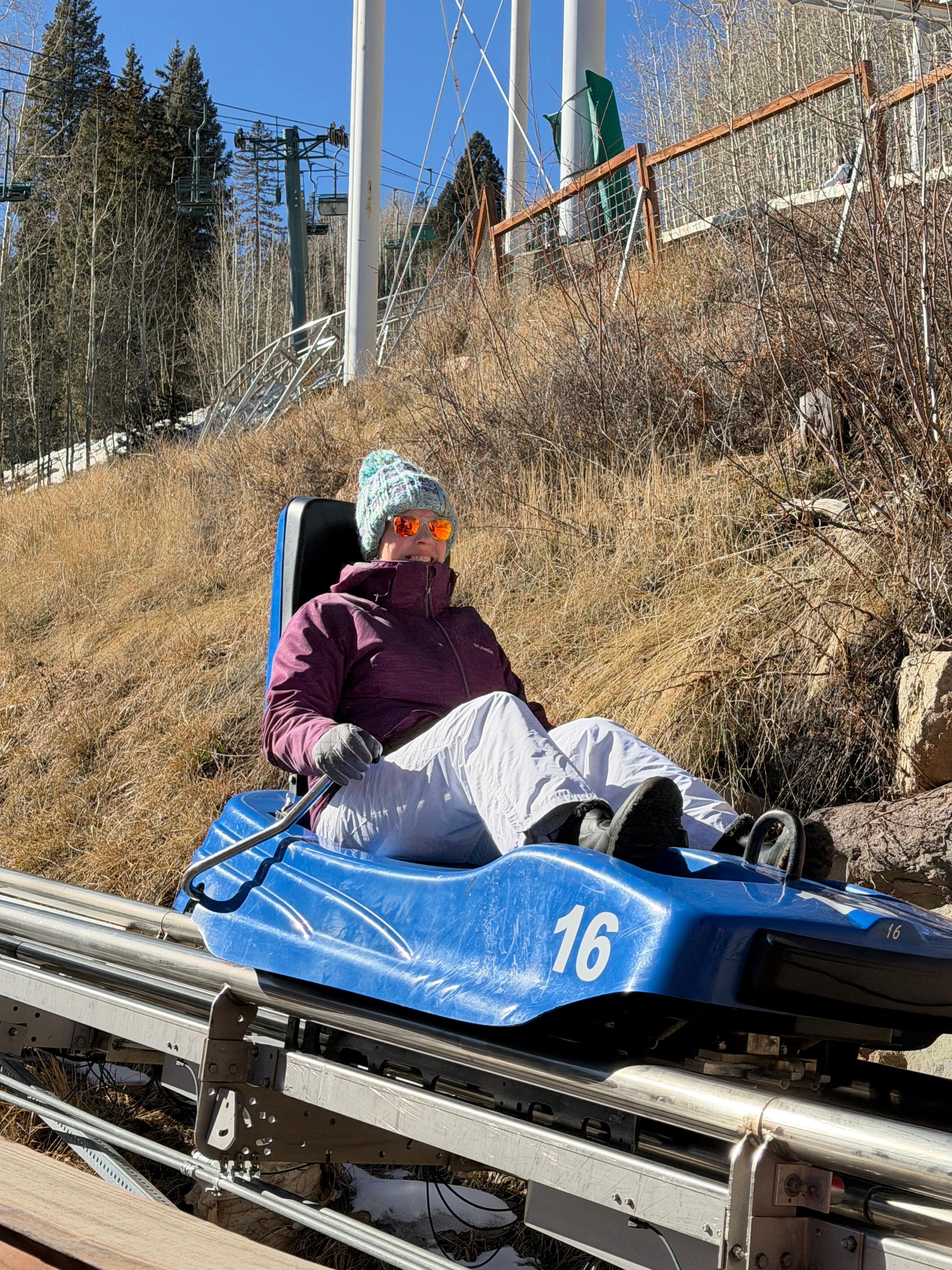 Mountain coaster at Purgatory 