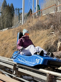 Mountain coaster at Purgatory