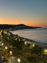 Sunrise over the Bay of Angels