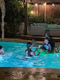 Pool time 2100 hr