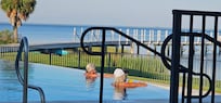 Infinity pool was amazing.