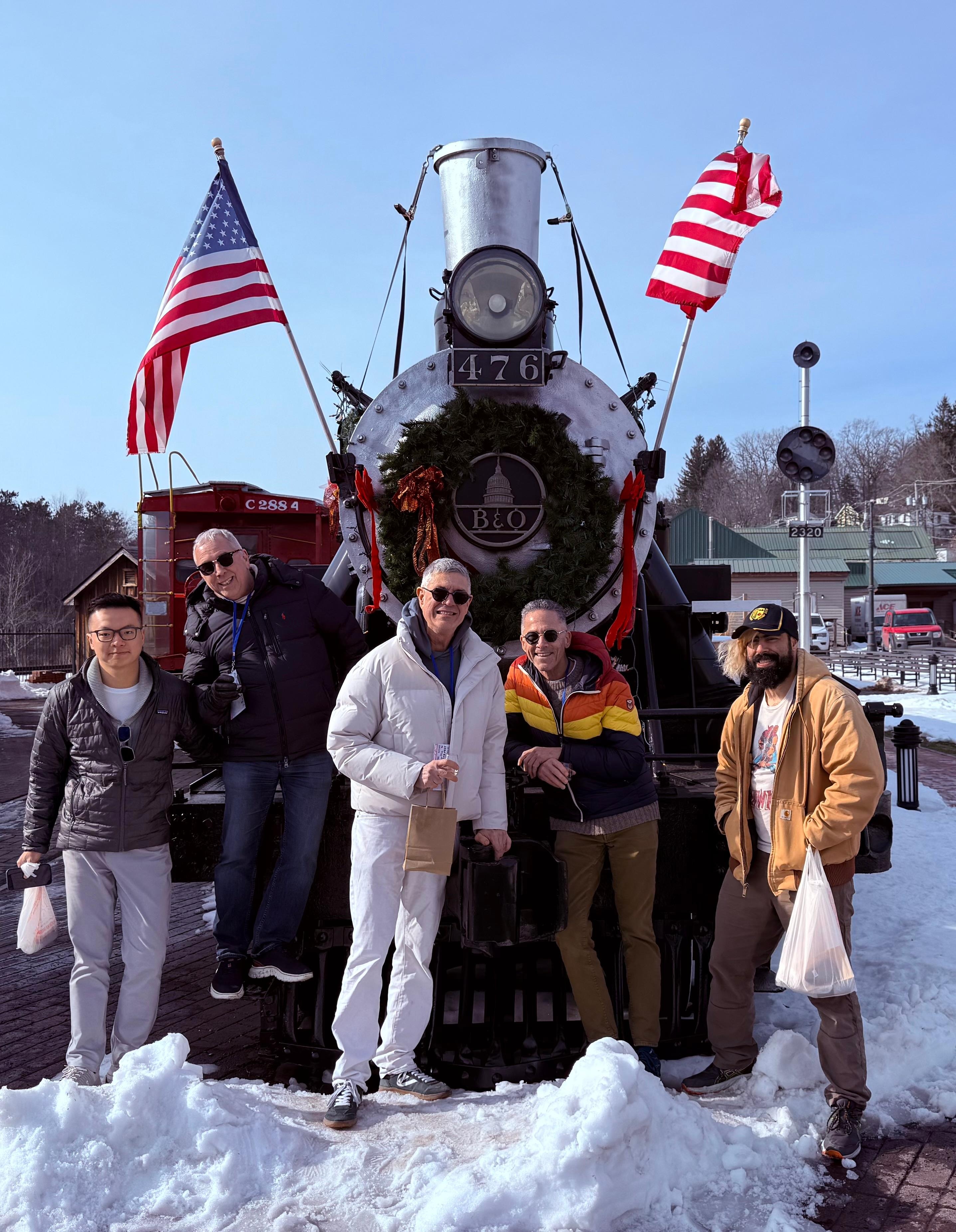 Winter fest in downtown Oakland