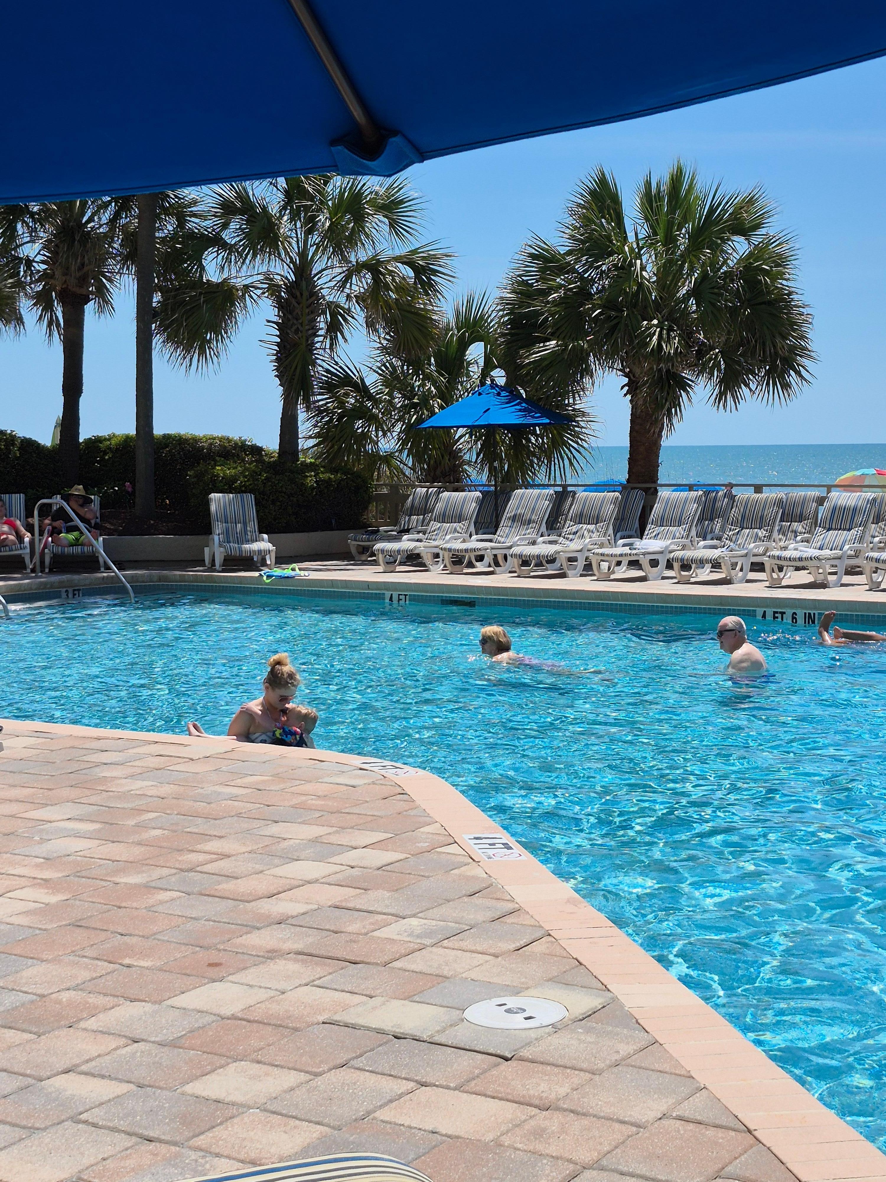Pool deck