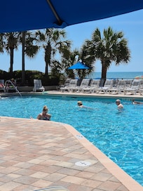 Pool deck