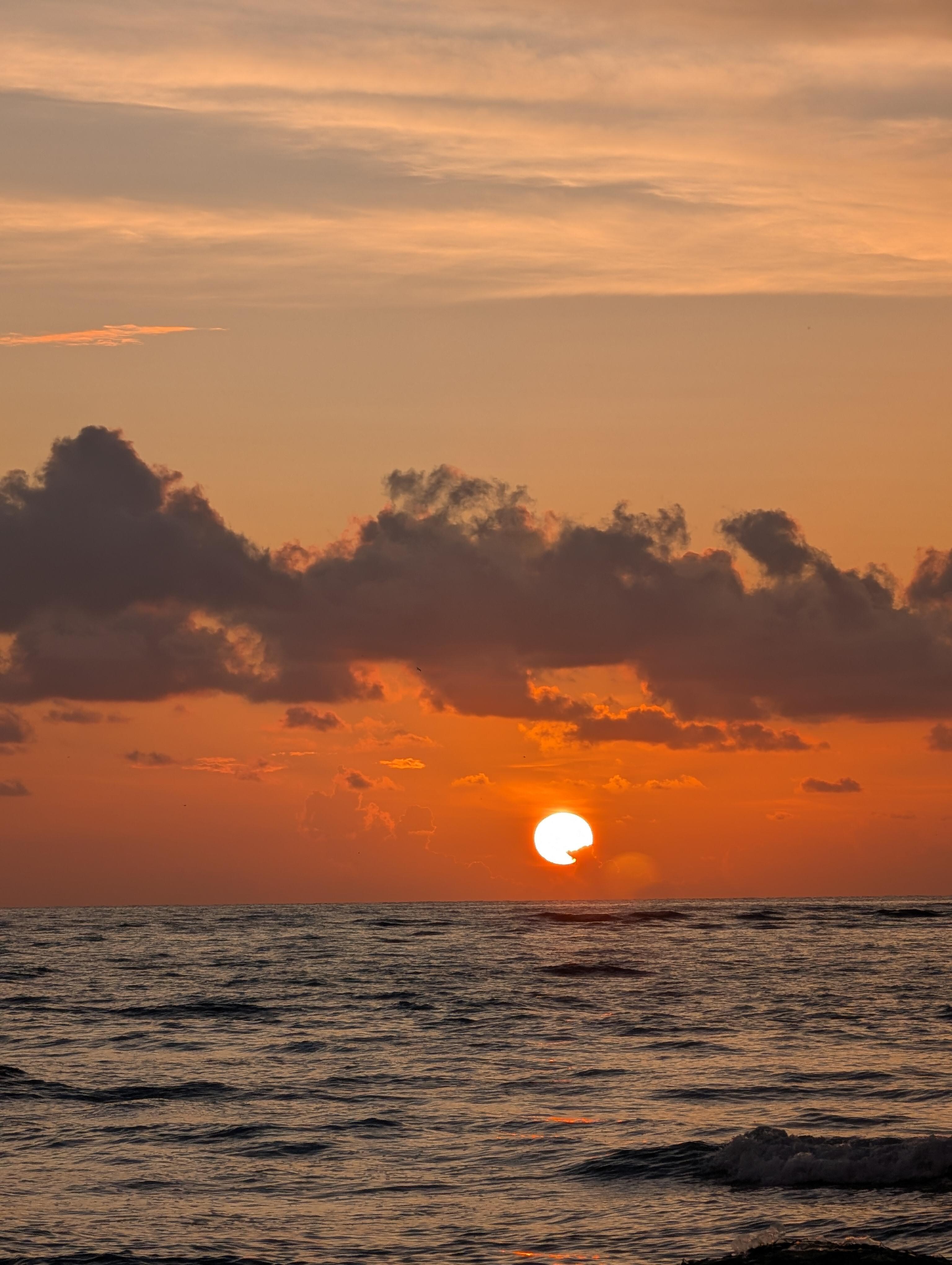 The sunsets from Paradise grill 