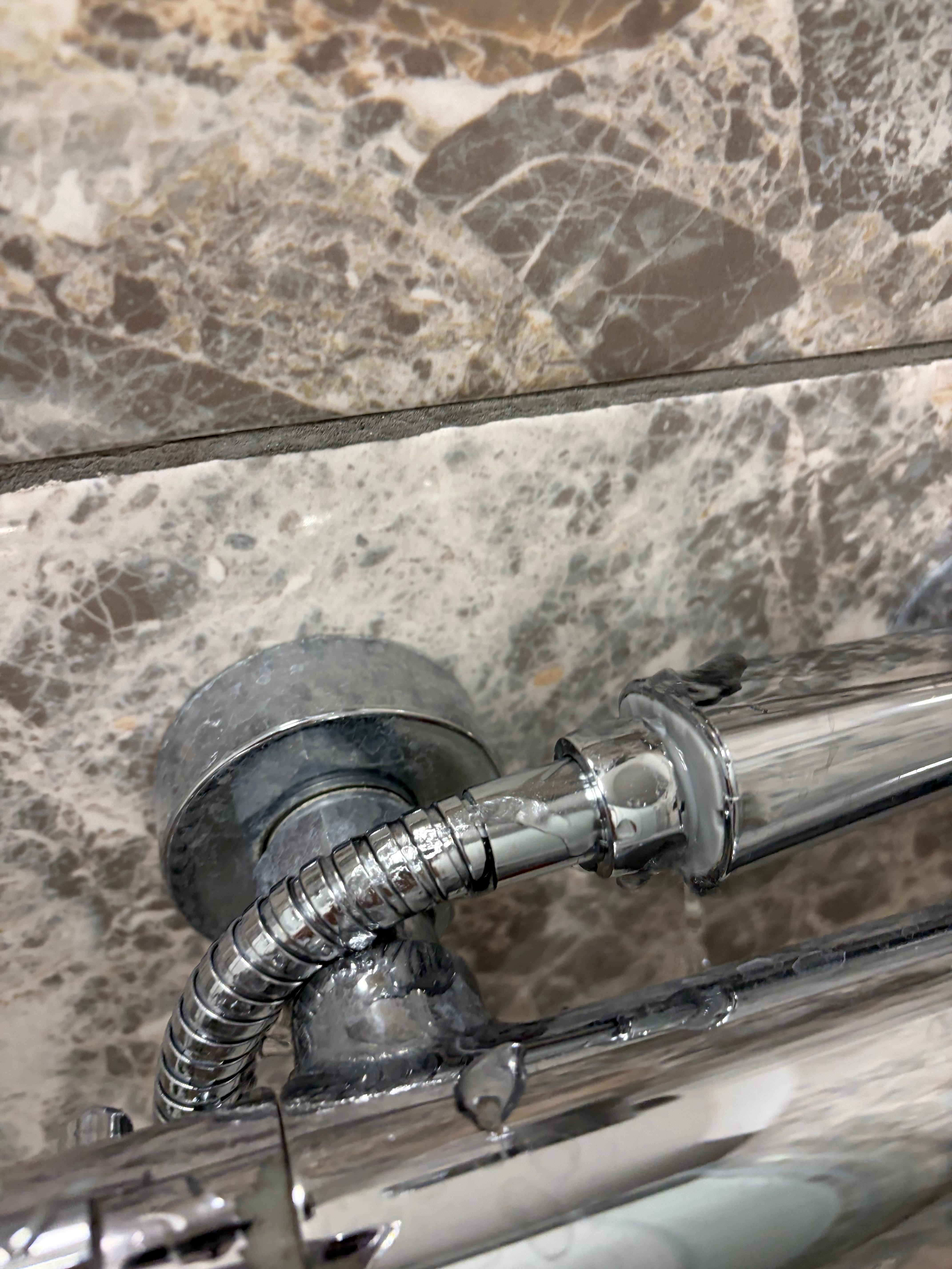 Water is leak in through 