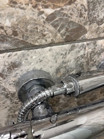 Water is leak in through