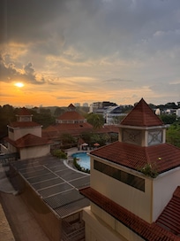 View from hotel