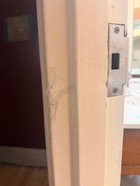 Tape with hair on it