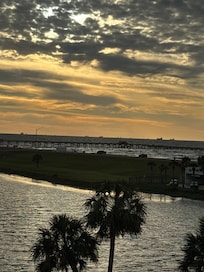 Sunrise view from the bacony