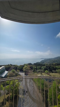 Room balcony seaside view