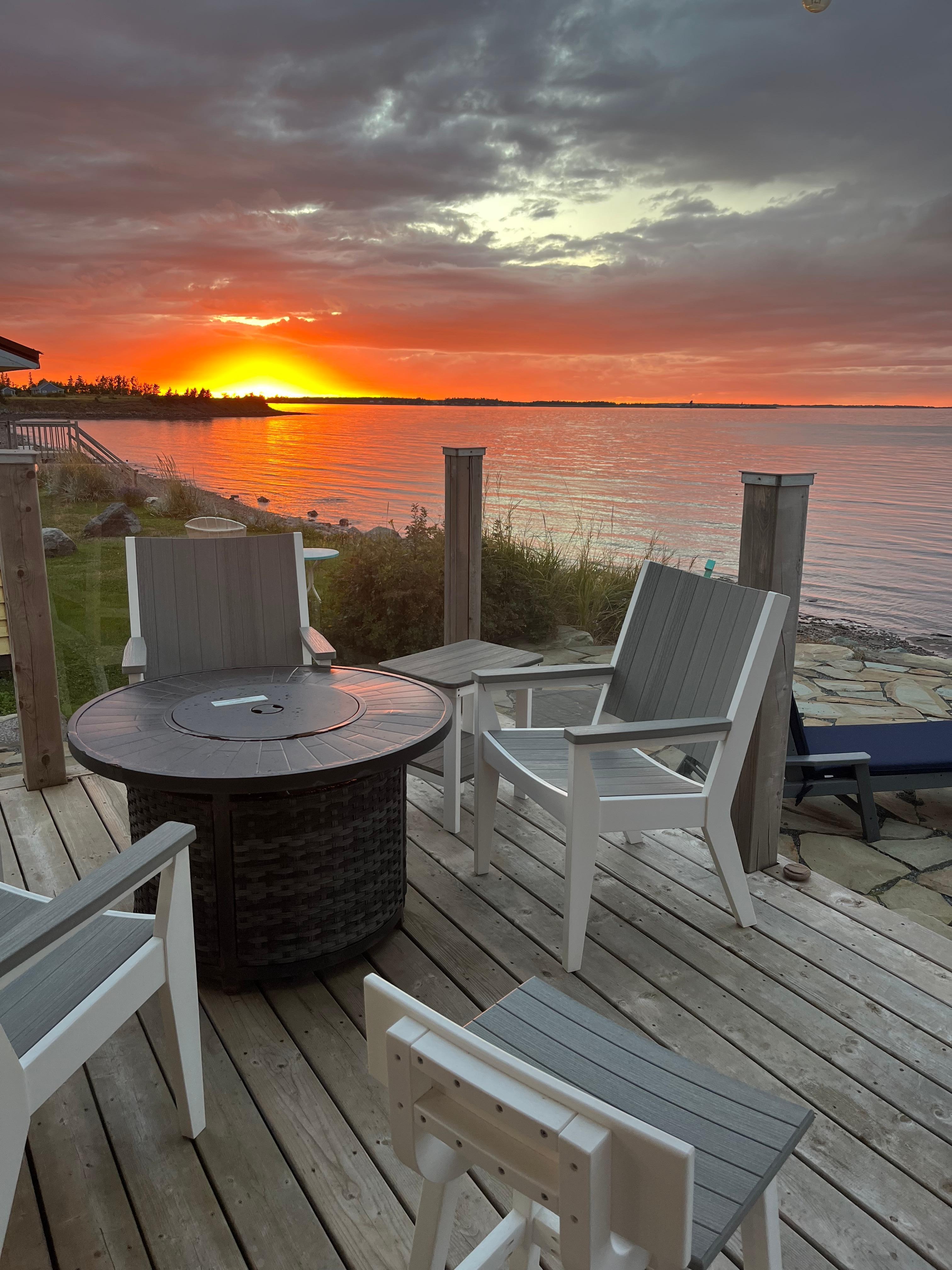 Sunsets were perfection