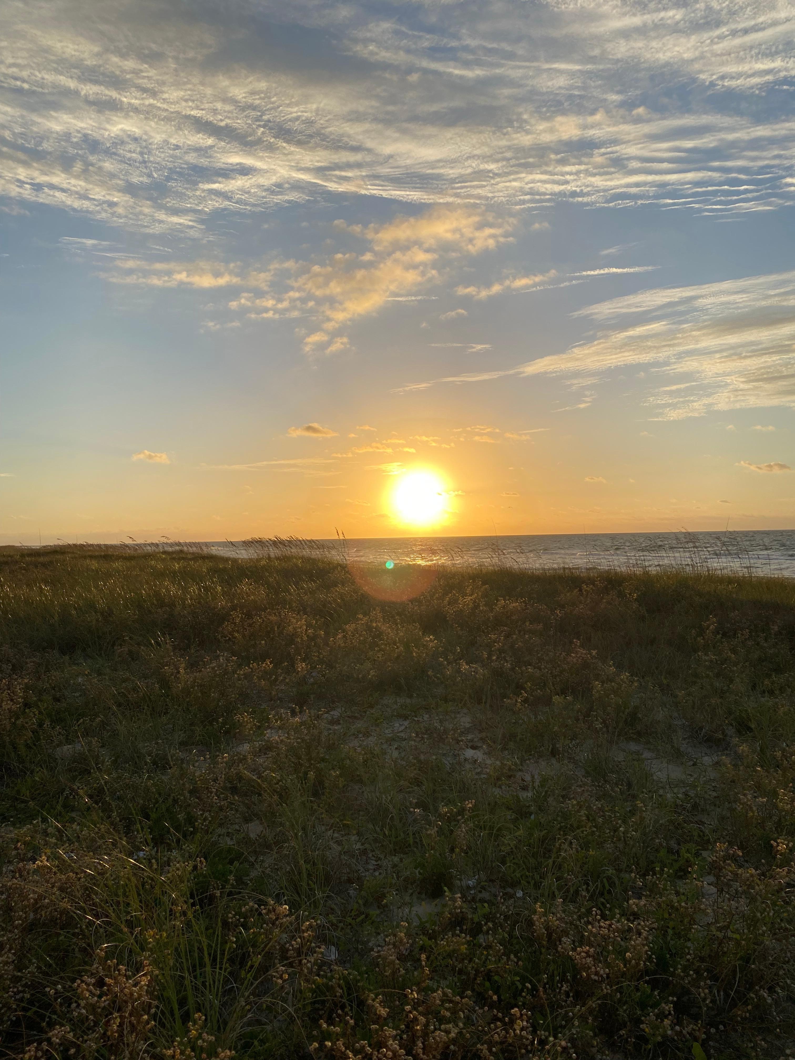 Sunrise from the lanai