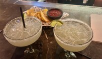 These drinks are from a Mexican restaurant /Anejo which was fun! Do yourself a favor and order the Barilla quesadilla