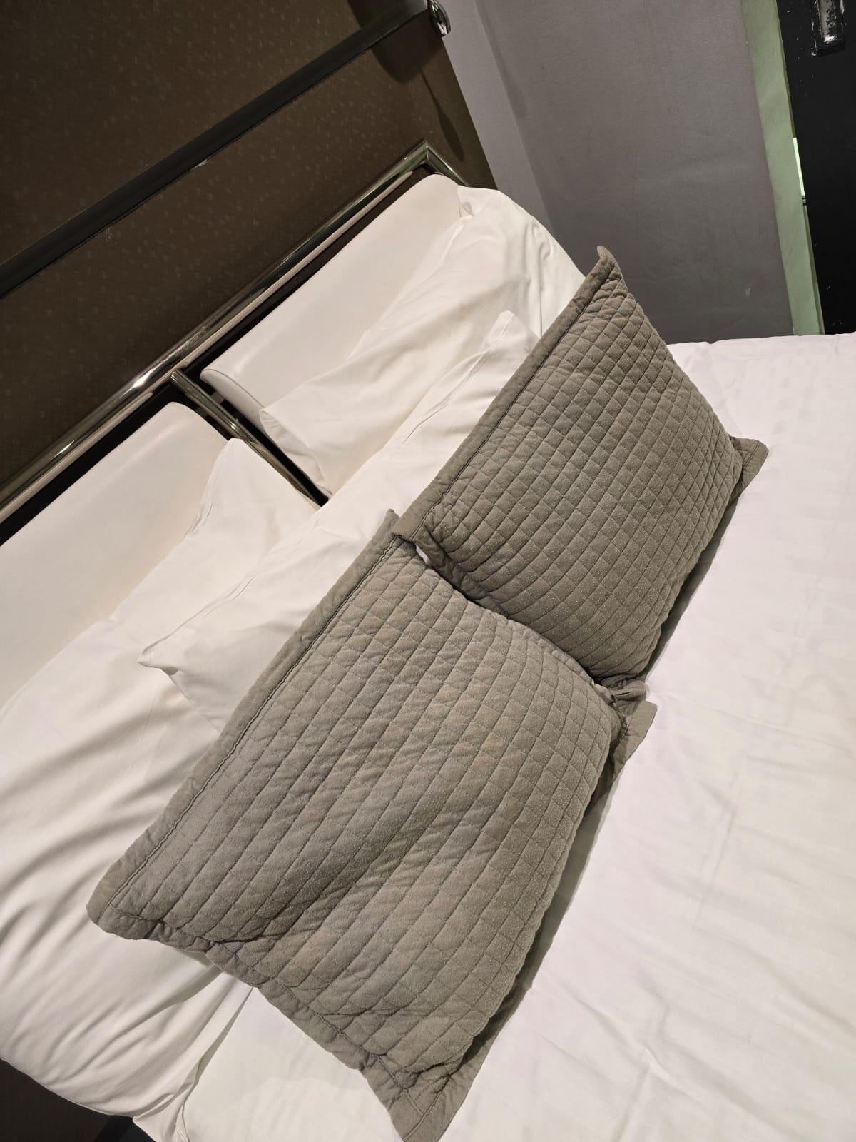 Stained pillows