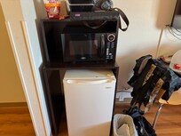 Minimal in-room amenities.