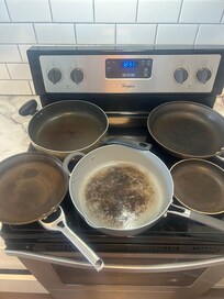 All the available frying pans