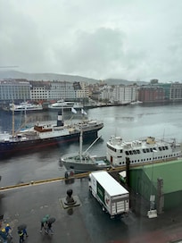 View of harbor from our room.