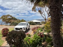 Driveway of property