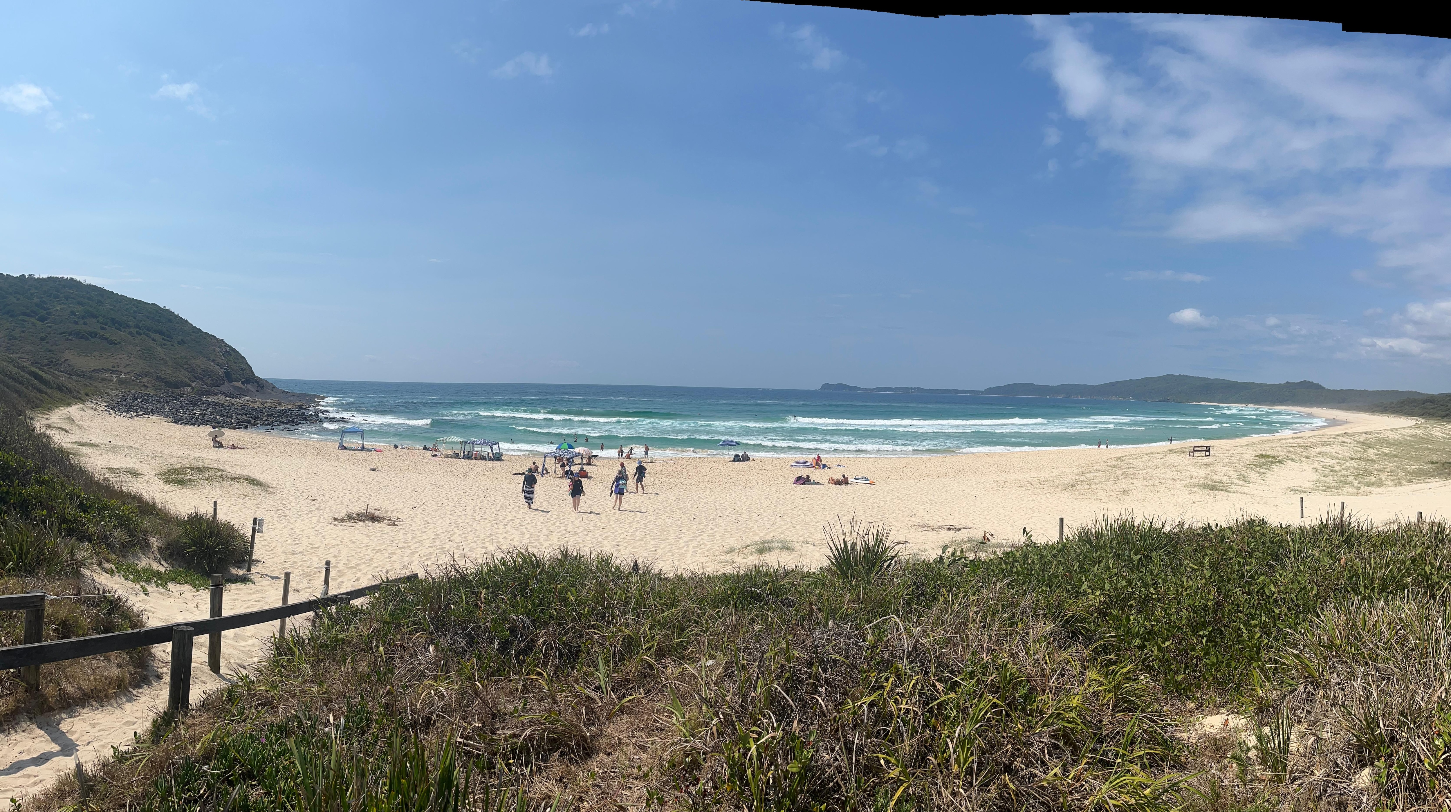 Great beaches close by