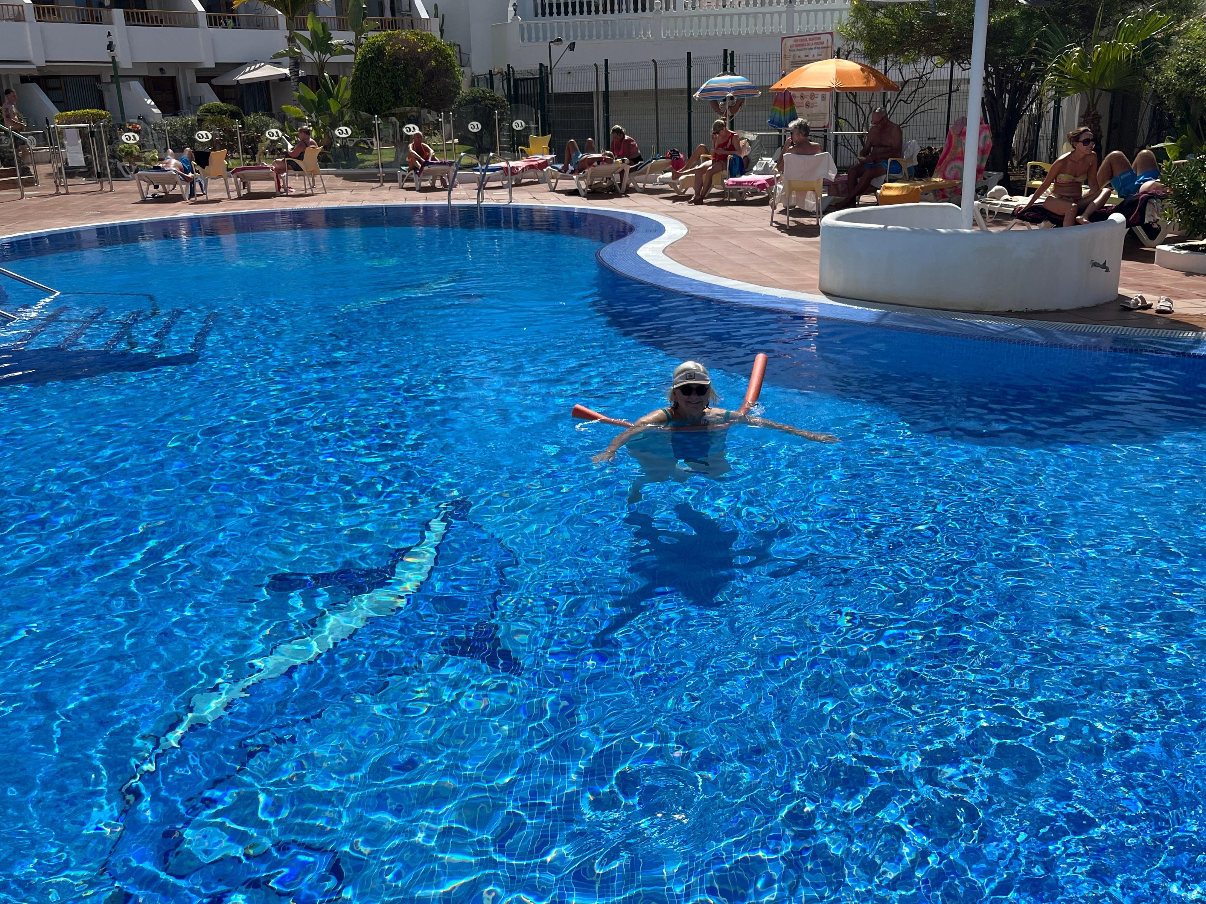 Refreshing and warm and very clean.