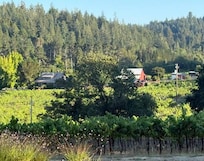 This is a view from the front of the house.