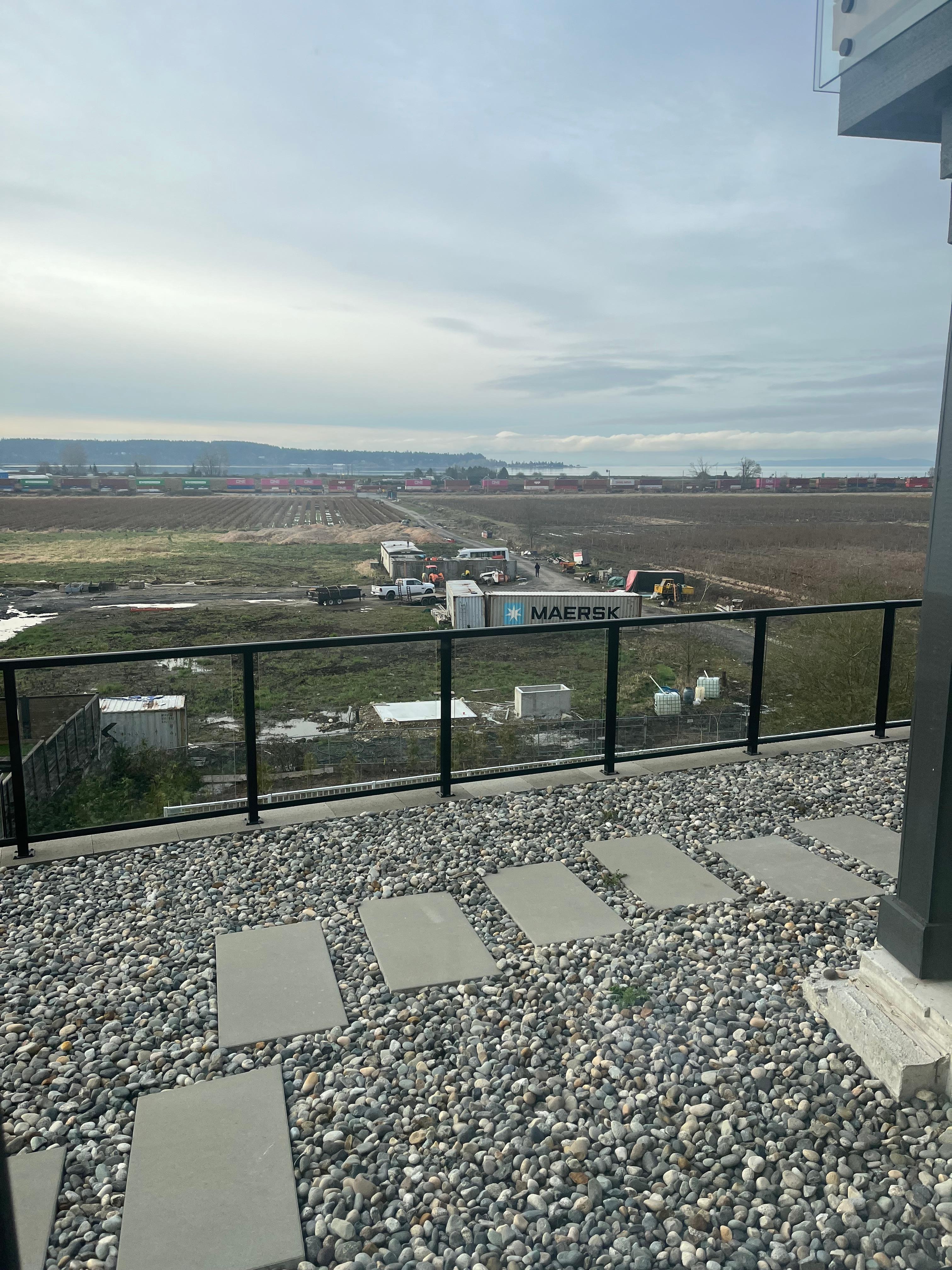 View from kitchen window.