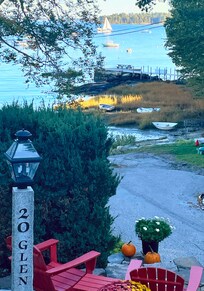 View of bay from deck