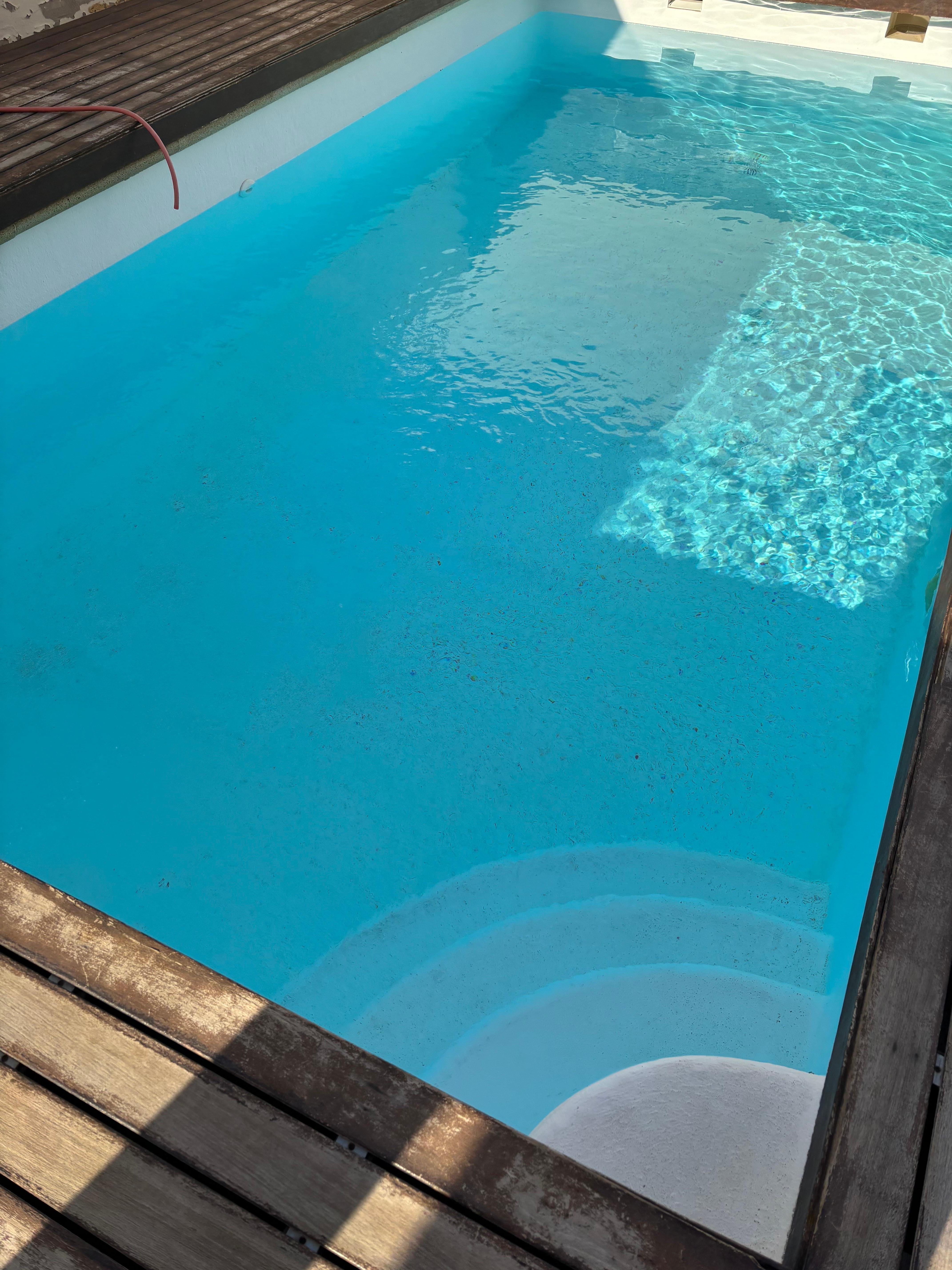 Pool was leaking so much the filter stopped working