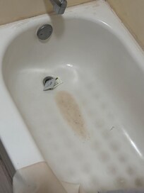 Look at the bathroom