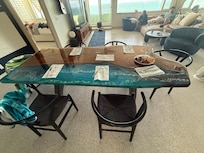 Awesome table in dining area