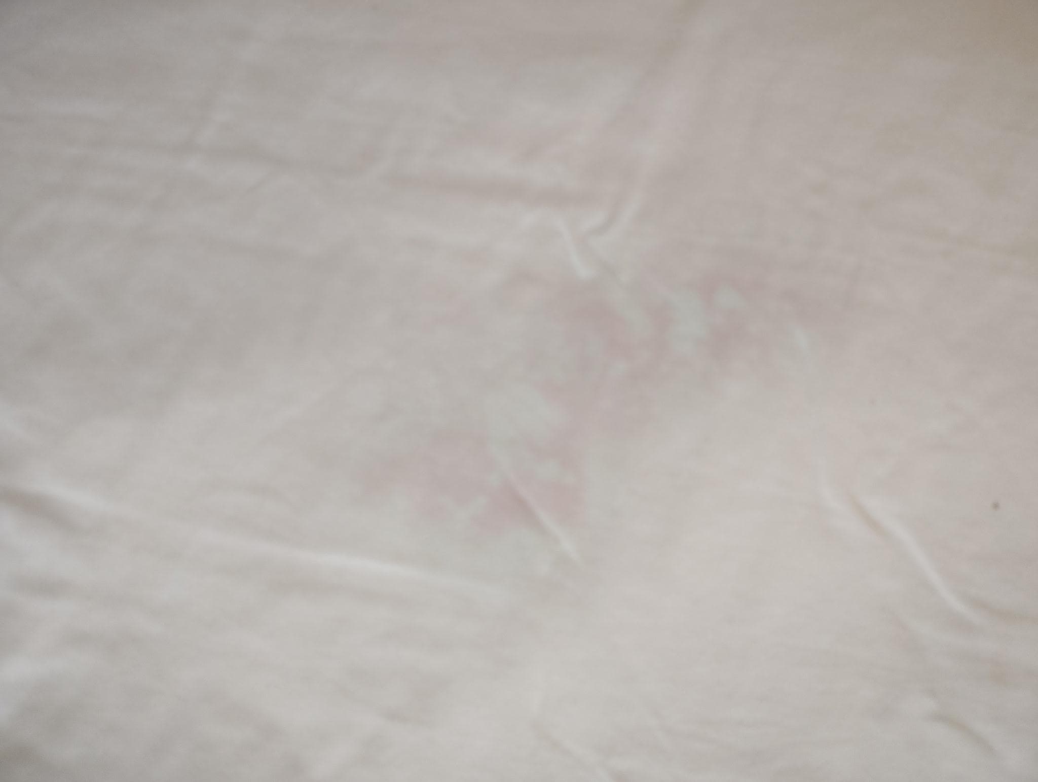 Dirty bed sheets