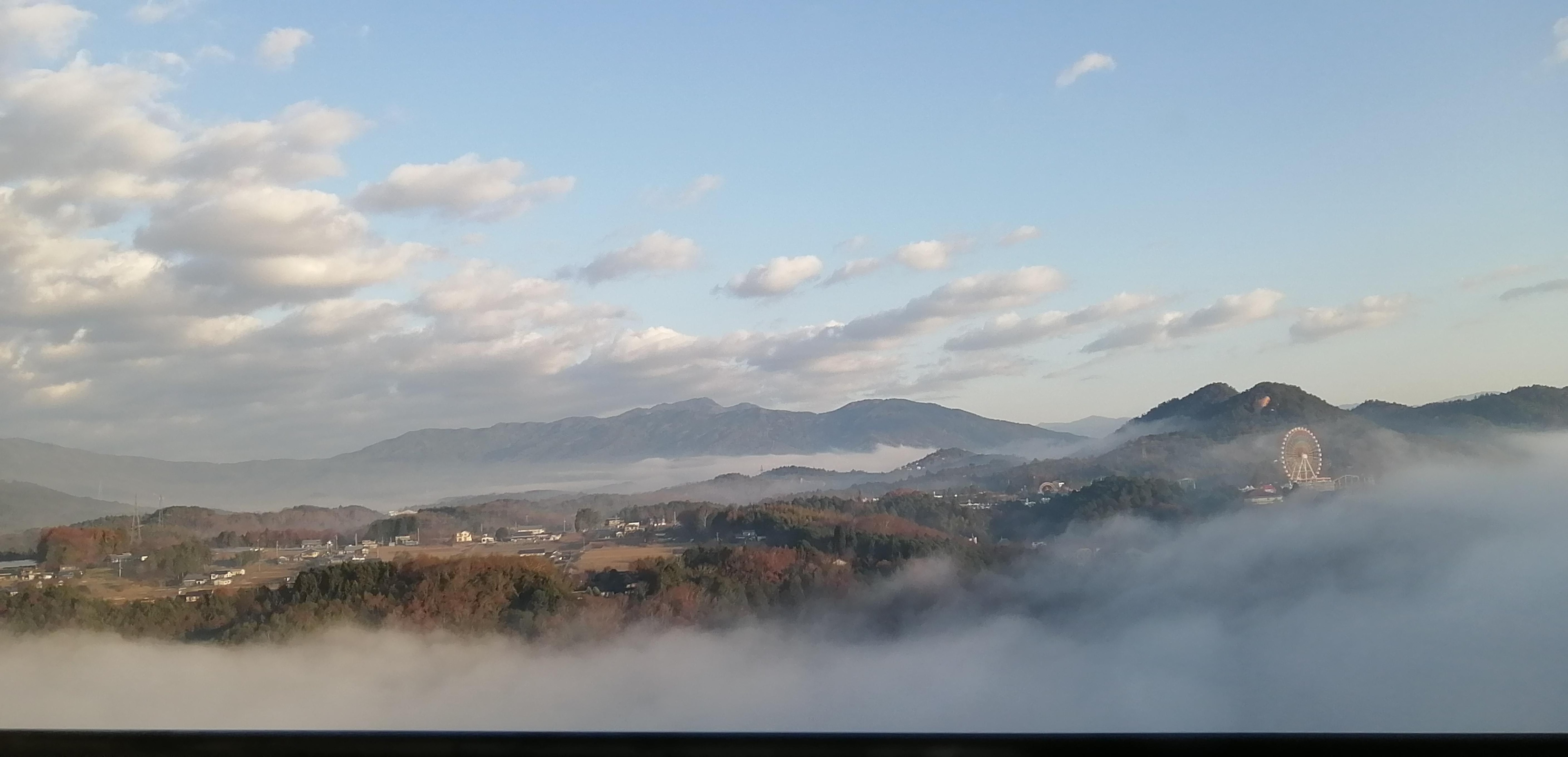 お部屋からの朝の風景は最高でしたね！！！
