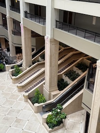 Was surprised to see escalators.. thank you!!