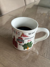 Pour over coffee was super easy with the provided electric kettle!