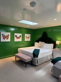 Such a fun, funky room.