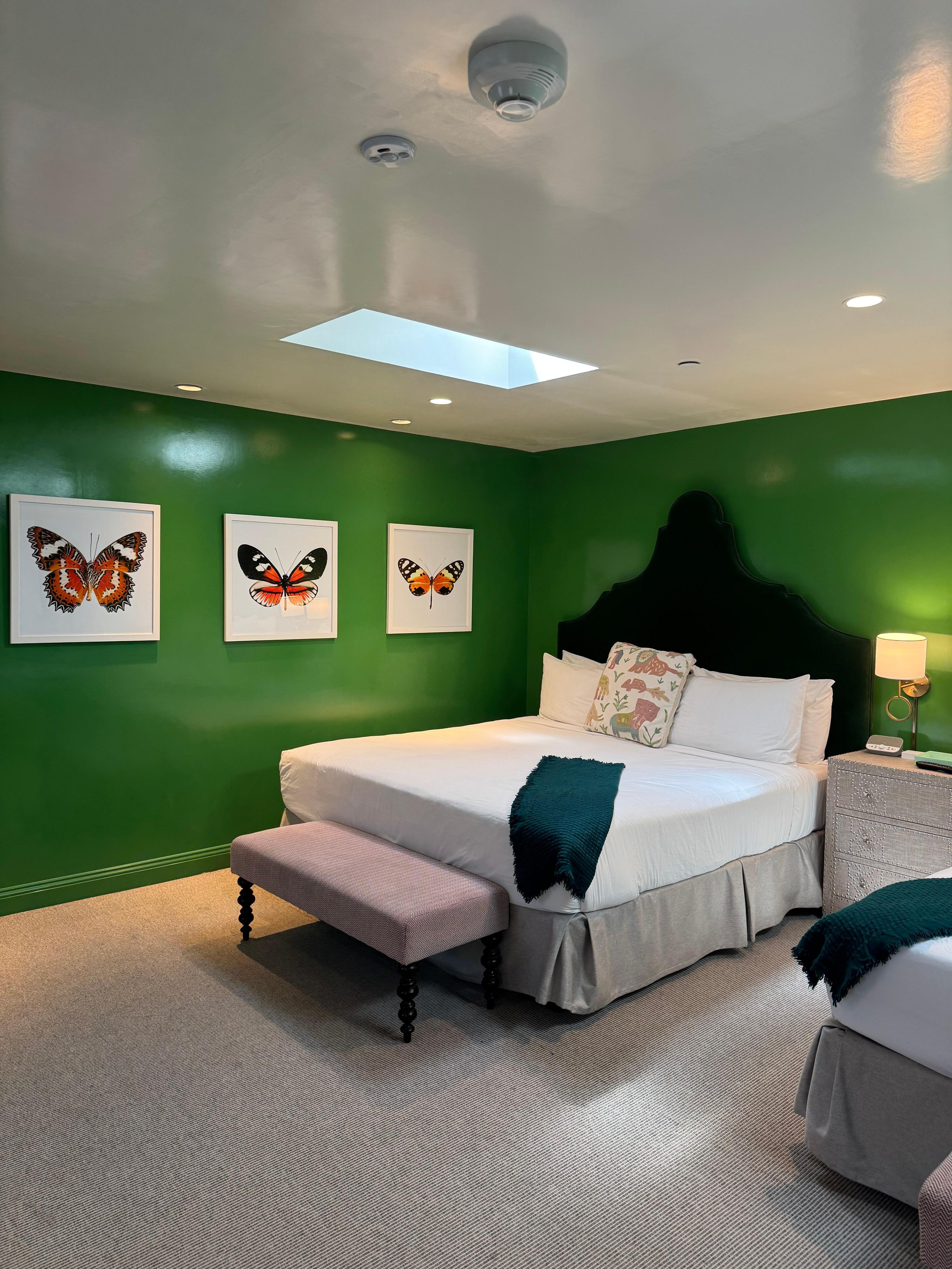 Such a fun, funky room. 