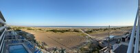View from the deck outside the condo