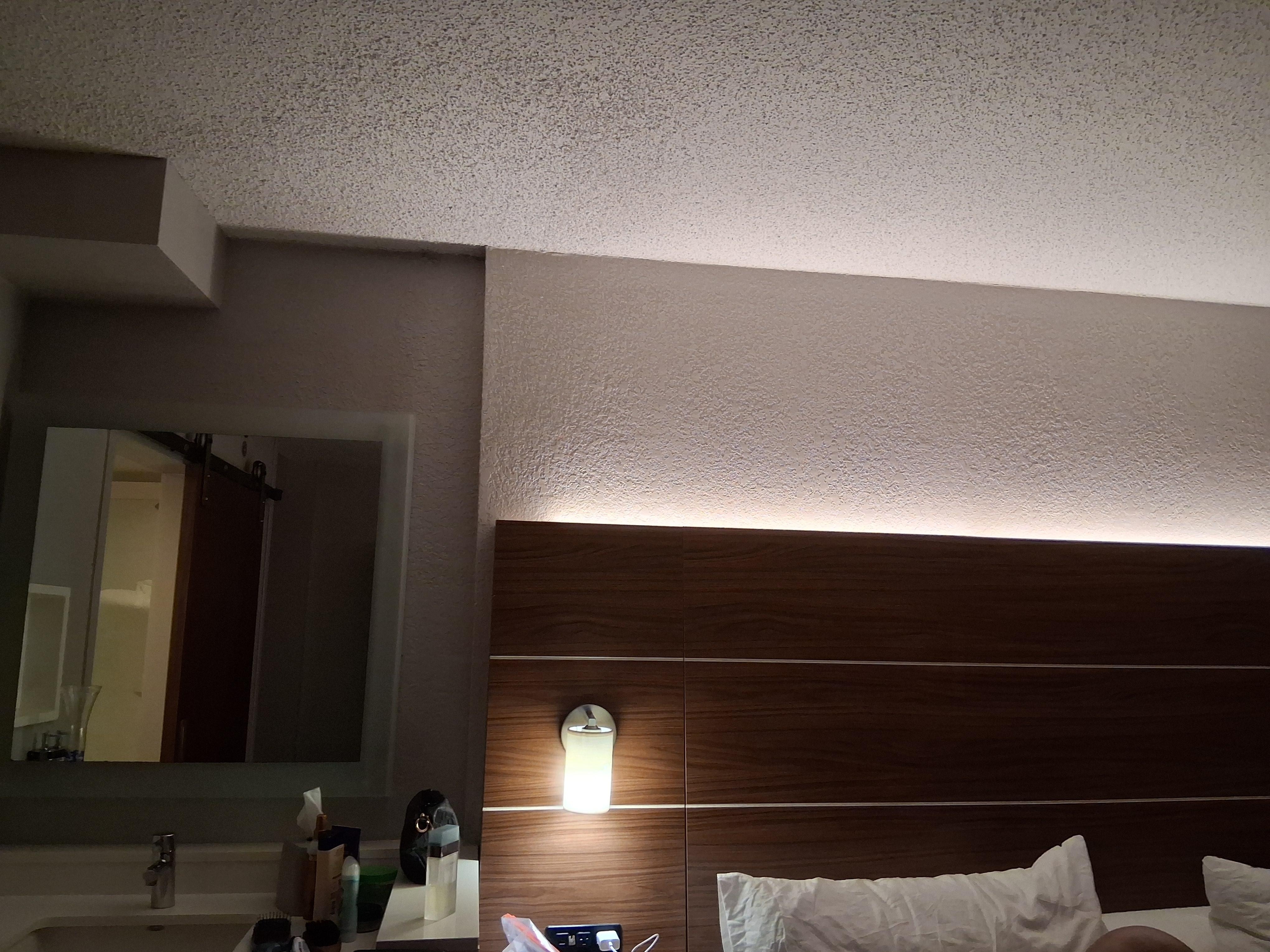 Room was clean but small. beds was comfy