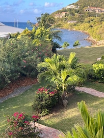 View from main suite deck