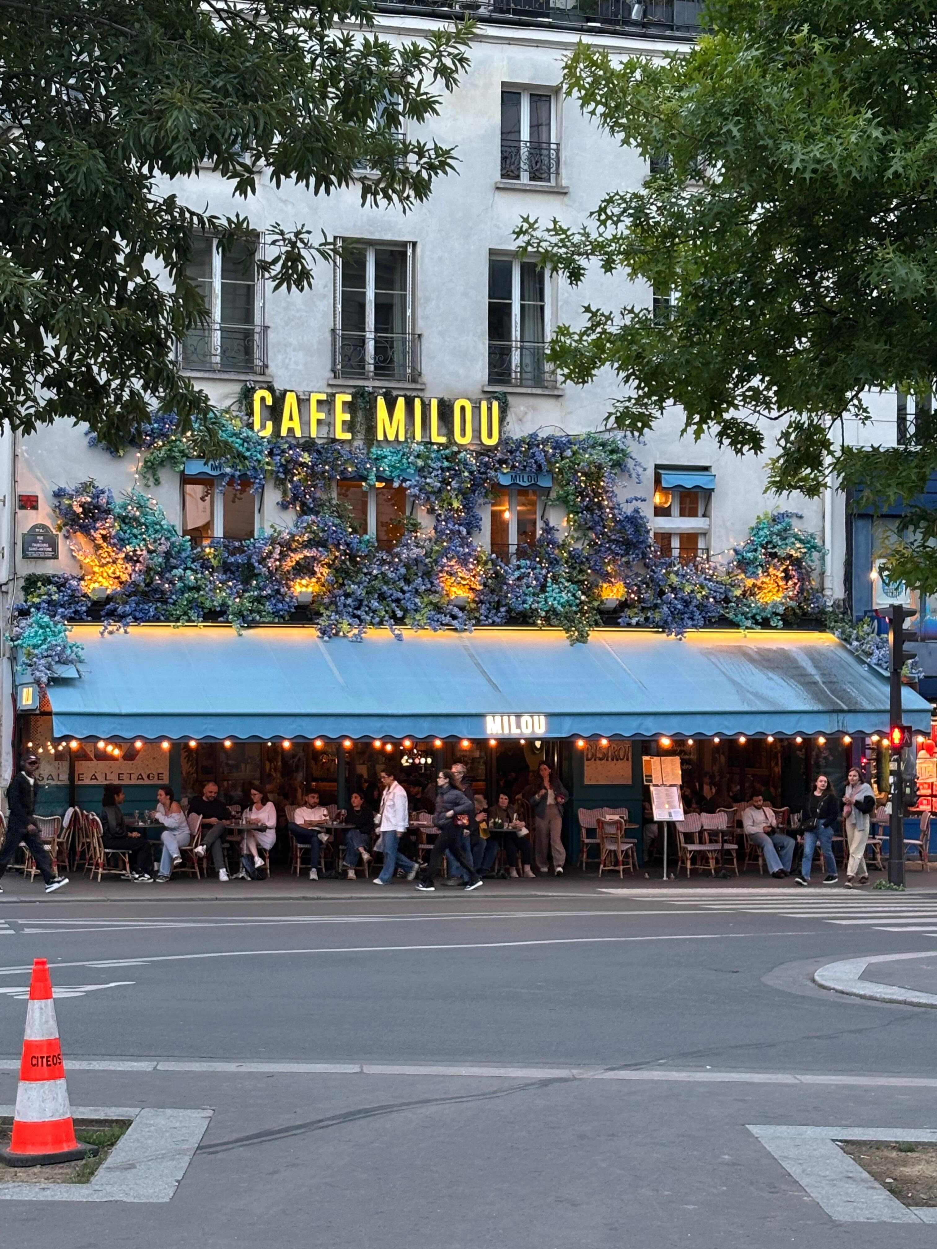 Restaurant near the hotel.