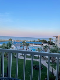 View from our room.