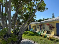 Wr enjoyed this lovely outdoor space right outside our unit.