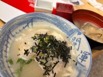 朝食の鯛めしは、
いろんな食べ方で楽しめるような工夫がなされていて贅沢な気分でした